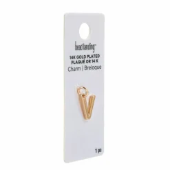 14K Gold Plated Letter Charm by Bead Landing™