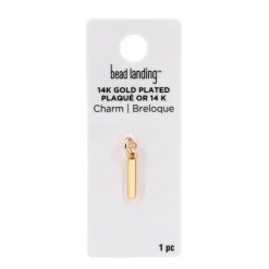14K Gold Plated Letter Charm by Bead Landing™