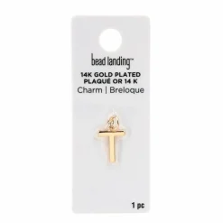 14K Gold Plated Letter Charm by Bead Landing™
