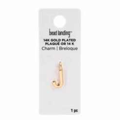 14K Gold Plated Letter Charm by Bead Landing™