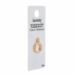 14K Gold Plated Letter Charm by Bead Landing™