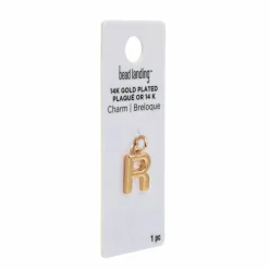 14K Gold Plated Letter Charm by Bead Landing™