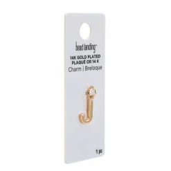 14K Gold Plated Letter Charm by Bead Landing™