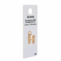 14K Gold Plated Letter Charm by Bead Landing™