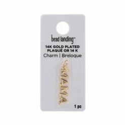 14K Gold Plated Mama Charm by Bead Landing™