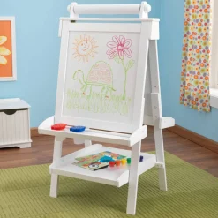KidKraft Deluxe Wood Easel with Paper Roll