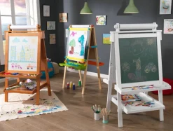KidKraft Deluxe Wood Easel with Paper Roll