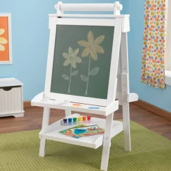 KidKraft Deluxe Wood Easel with Paper Roll