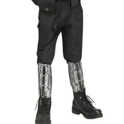 Kids Gaming Fighter Black Video Game Halloween Costume