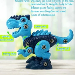 Kids Toys Stem Dinosaur Toy: Take Apart Toys for Kids 3-5 Learning Educational Building Sets with Electric Drill Birthday Gifts for Toddlers Boys Girls Age 3 4 5 6 7 8 Year Old