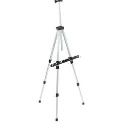 KINGART® Aluminum Tripod Artist Field & Display Easel, 66" Stand