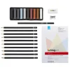 KINGART® Sketching & Drawing Travel Set, 25 pc