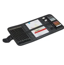 KINGART® Sketching & Drawing Travel Set, 25 pc