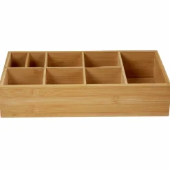 Kitchen Details 8-Compartment Bamboo Caddy