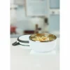 Kitchen Details 2-Tier White Insulated Stainless Steel Lunch Box