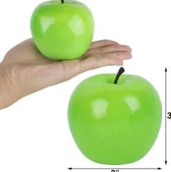 Kitcheniva Artificial Apples Table Kitchen Decor 6 Pcs