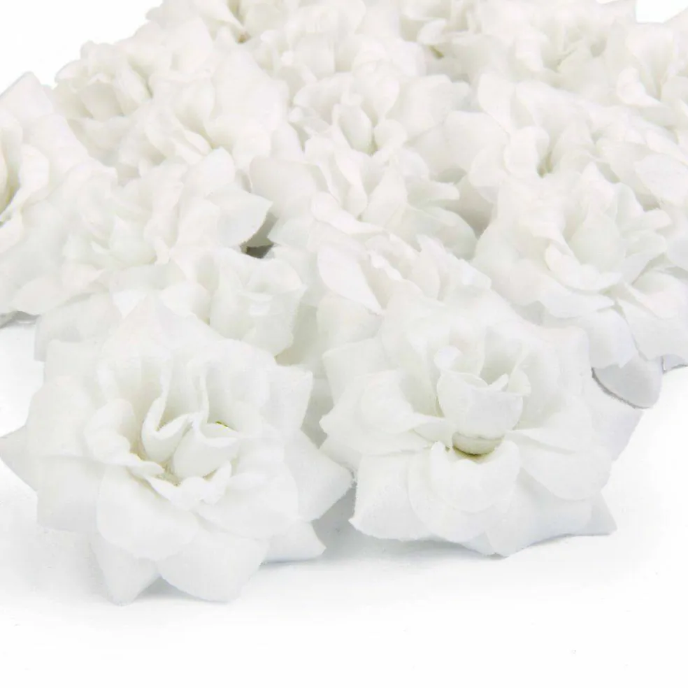 Kitcheniva Artificial Rose Silk Flower Head DIY Home Decoration 50 Pcs