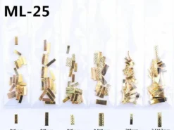Kitcheniva 3D Ocean Rivets Gold Rhinestones Nail Art Decoration