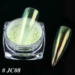 Kitcheniva Glitter Holographic Mirror Nail Art Powder