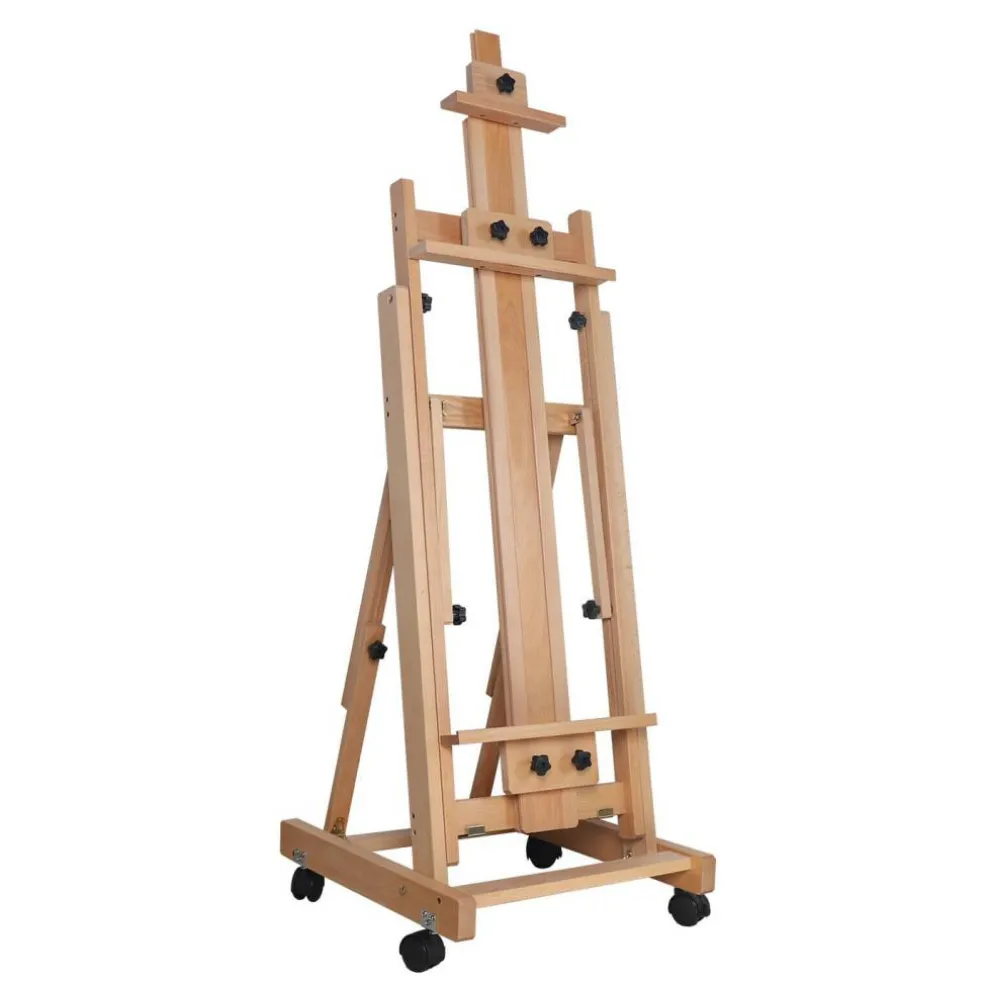 Kitcheniva Heavy-Duty Large Artist Wood H-Frame Easel Stand