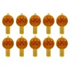 Kitcheniva Orange Jack O' Lantern Medium Ceramic Tree Lights 25 Pcs