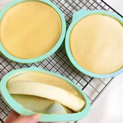 Kitcheniva 6" Silicone Bakeware Round Cake Pan 2 Pcs