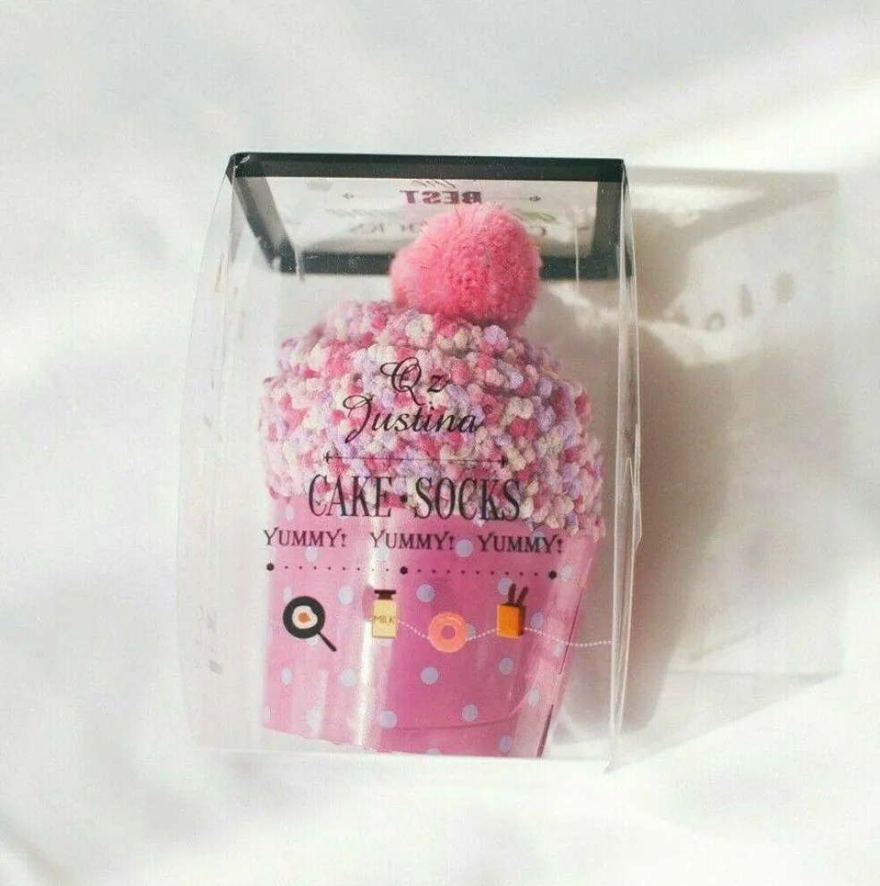 Kitcheniva Women Socks Soft Fluffy Cozy Casual Winter CUPCAKE