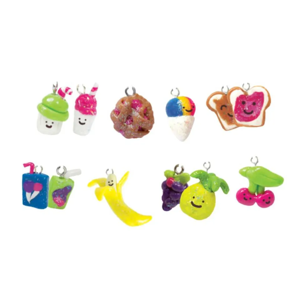 Klutz® Make Glitter Clay Charms Kit