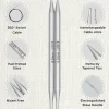 KnitPro Nova Deluxe Interchangeable Knitting Needle Set 5" (13cm)