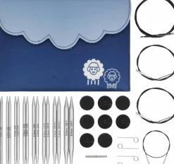 KnitPro Nova Deluxe Interchangeable Knitting Needle Set 5