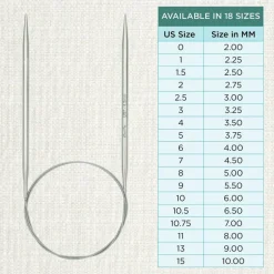 KnitPro Stelo Lace Fixed Circular Knitting Needles 16