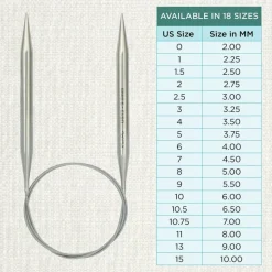 KnitPro Stelo Lace Fixed Circular Knitting Needles 16