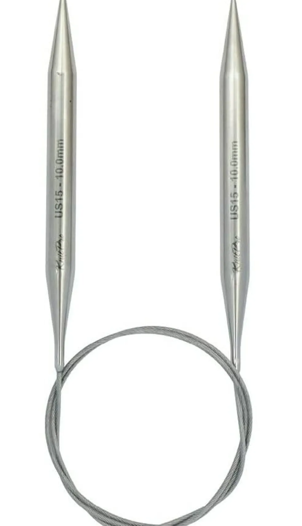 KnitPro Stelo Lace Fixed Circular Knitting Needles 16" (40cm) Size 0 - 15