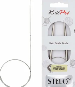 KnitPro Stelo Lace Fixed Circular Knitting Needles 40