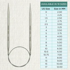 KnitPro Stelo Lace Fixed Circular Knitting Needles 40