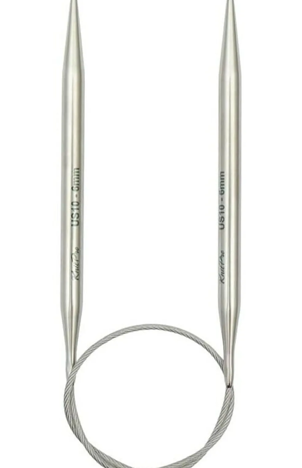 KnitPro Stelo Lace Fixed Circular Knitting Needles 40" Size 0 - 17