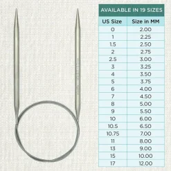 KnitPro Stelo Lace Fixed Circular Knitting Needles 40