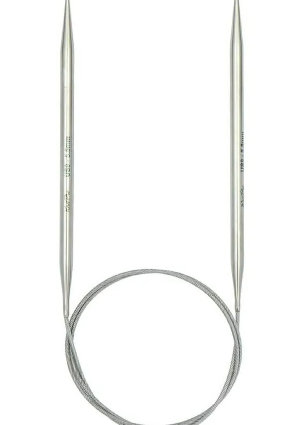 KnitPro Stelo Lace Fixed Circular Knitting Needles 40" Size 0 - 17