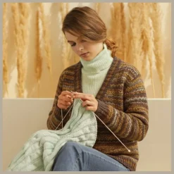 KnitPro Symfonie Premium Hand-Dyed Merino Wool & Polyamide Sock Yarns|Terra Variegated Colors, Include New Colors