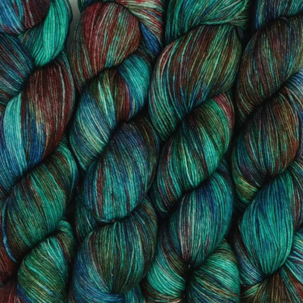 KnitPro Symfonie Premium Hand-Dyed Merino Wool & Polyamide Sock Yarns|Terra Variegated Colors, Include New Colors