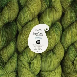 KnitPro Symfonie Premium Hand-Dyed Merino Wool & Polyamide Sock Yarns|Terra Variegated Colors, Include New Colors