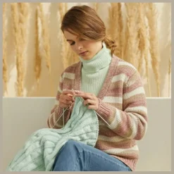 KnitPro Symfonie Premium Hand-Dyed Merino Wool & Polyamide Sock Yarns|Terra Variegated Colors, Include New Colors