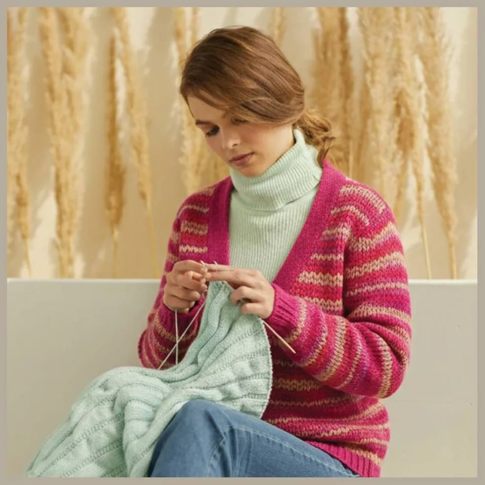KnitPro Symfonie Premium Hand-Dyed Merino Wool & Polyamide Sock Yarns|Terra Variegated Colors, Include New Colors