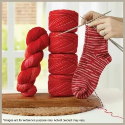 KnitPro Symfonie Premium Hand-Dyed Merino Wool & Polyamide Sock Yarns|Terra Variegated Colors, Include New Colors