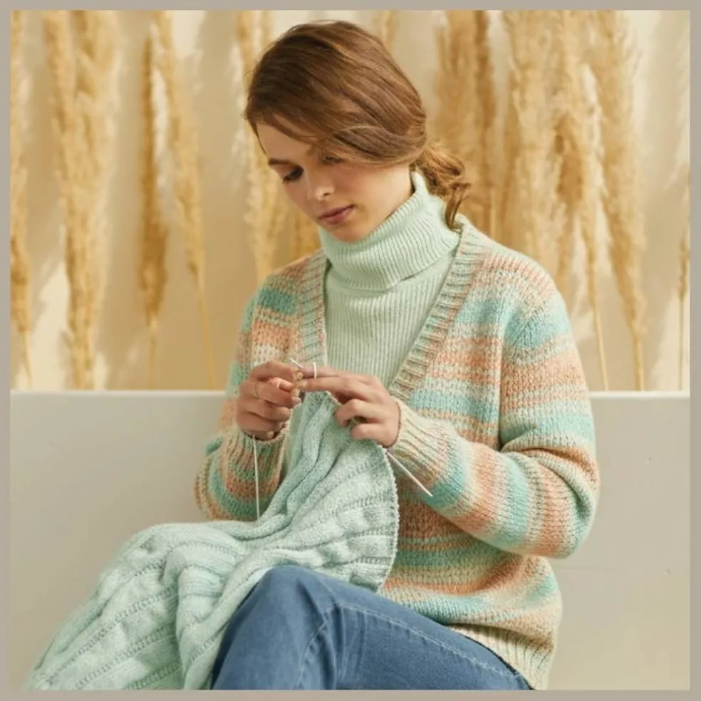 KnitPro Symfonie Premium Hand-Dyed Merino Wool & Polyamide Sock Yarns|Terra Variegated Colors, Include New Colors
