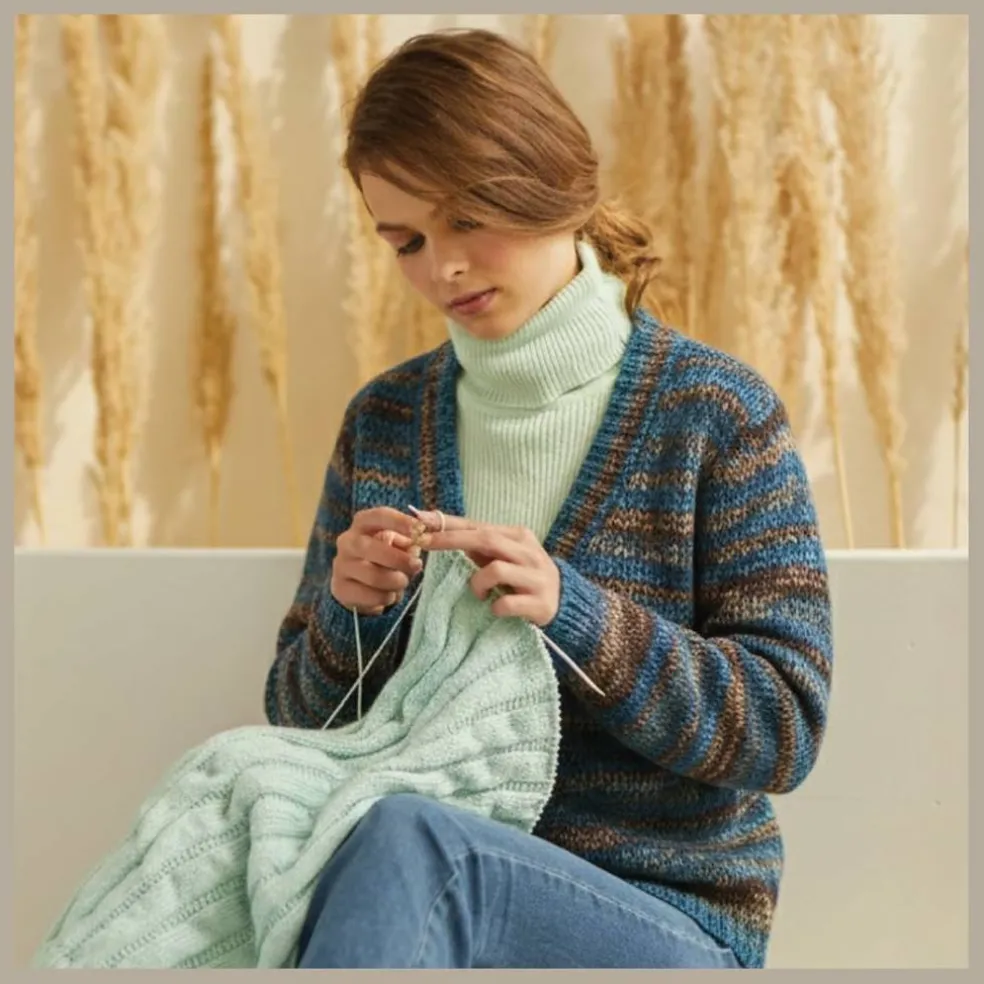 KnitPro Symfonie Premium Hand-Dyed Merino Wool & Polyamide Sock Yarns|Terra Variegated Colors, Include New Colors