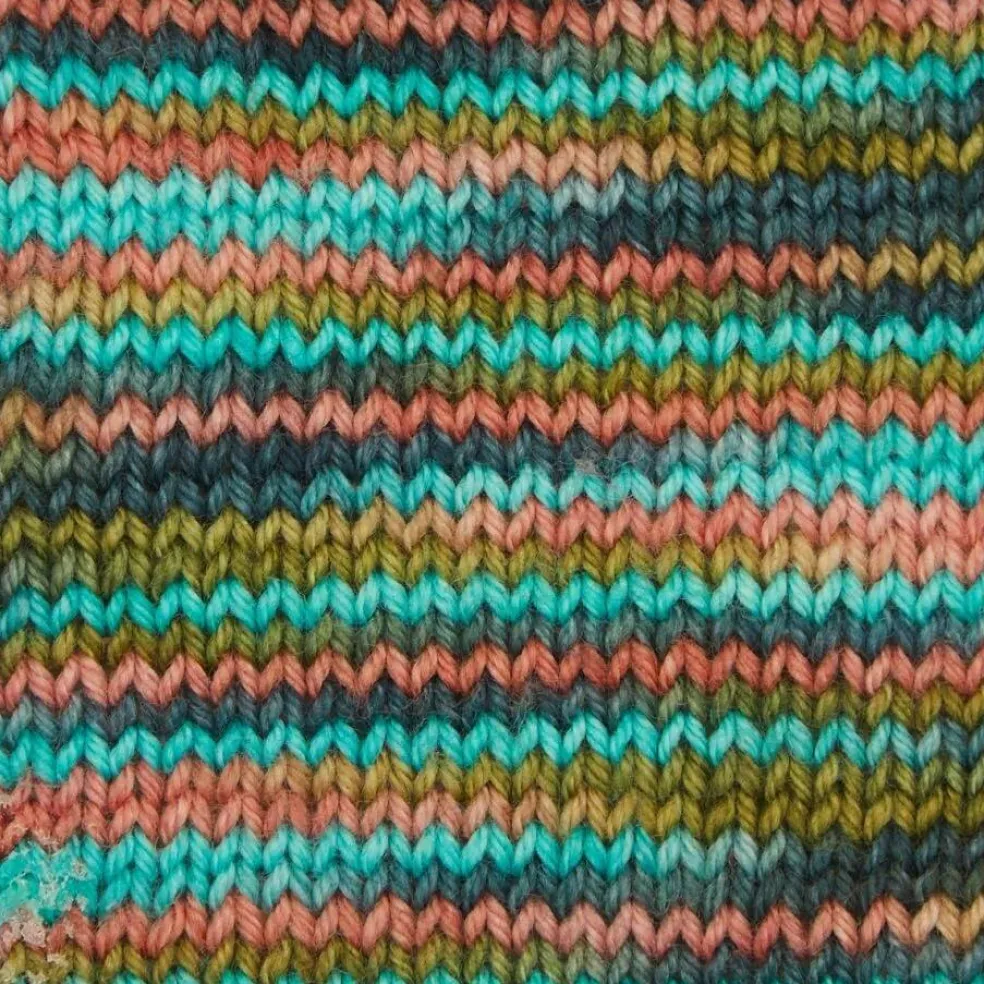 KnitPro Symfonie Premium Hand-Dyed Merino Wool & Polyamide Sock Yarns|Terra Variegated Colors, Include New Colors