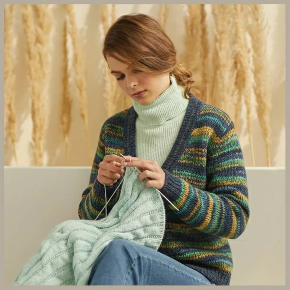 KnitPro Symfonie Premium Hand-Dyed Merino Wool & Polyamide Sock Yarns|Terra Variegated Colors, Include New Colors