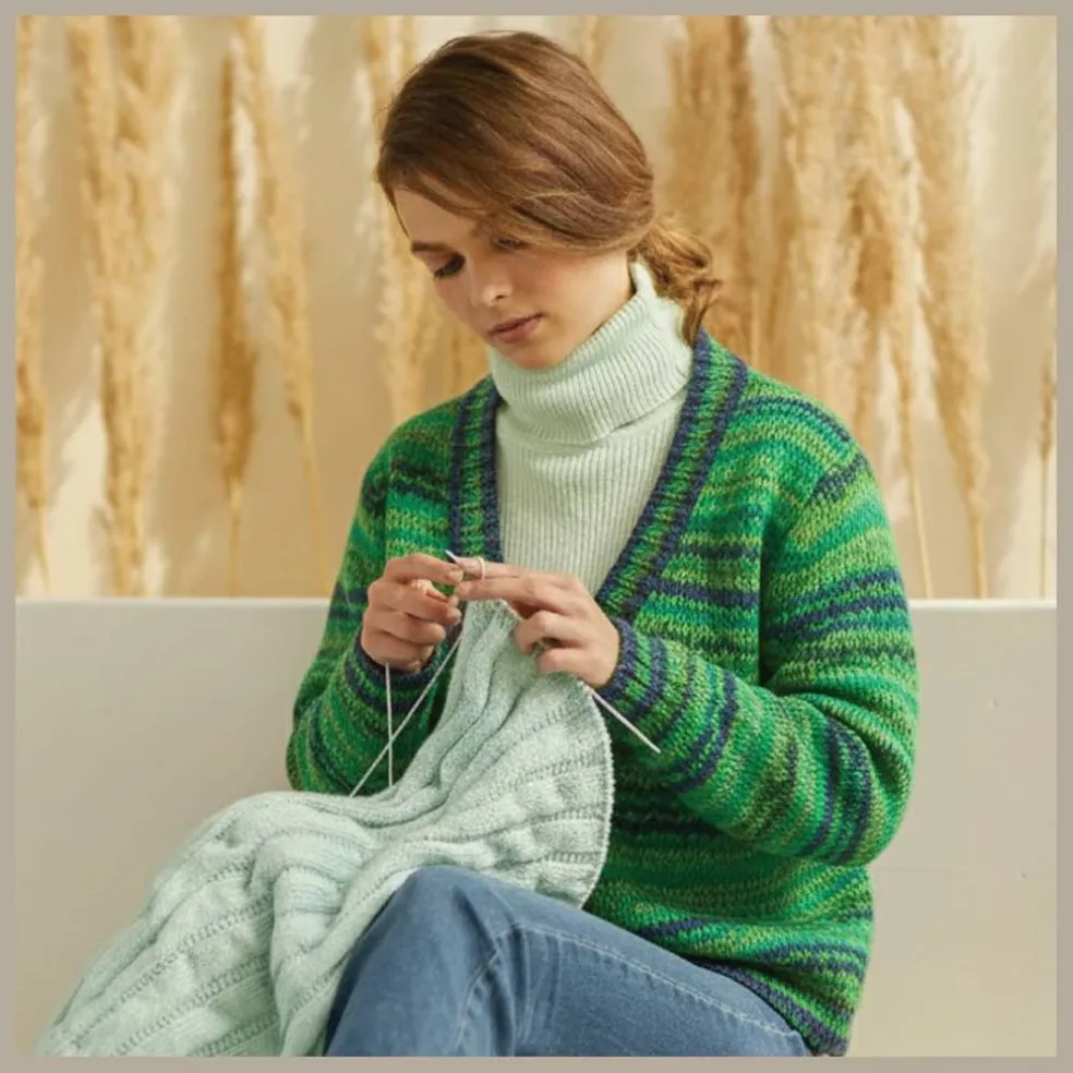 KnitPro Symfonie Premium Hand-Dyed Merino Wool & Polyamide Sock Yarns|Terra Variegated Colors, Include New Colors