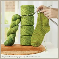 KnitPro Symfonie Premium Hand-Dyed Merino Wool & Polyamide Sock Yarns|Terra Variegated Colors, Include New Colors